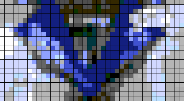 レトロゲーム風ドット